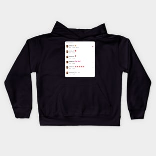 @carlxo.xo comments 03 Kids Hoodie